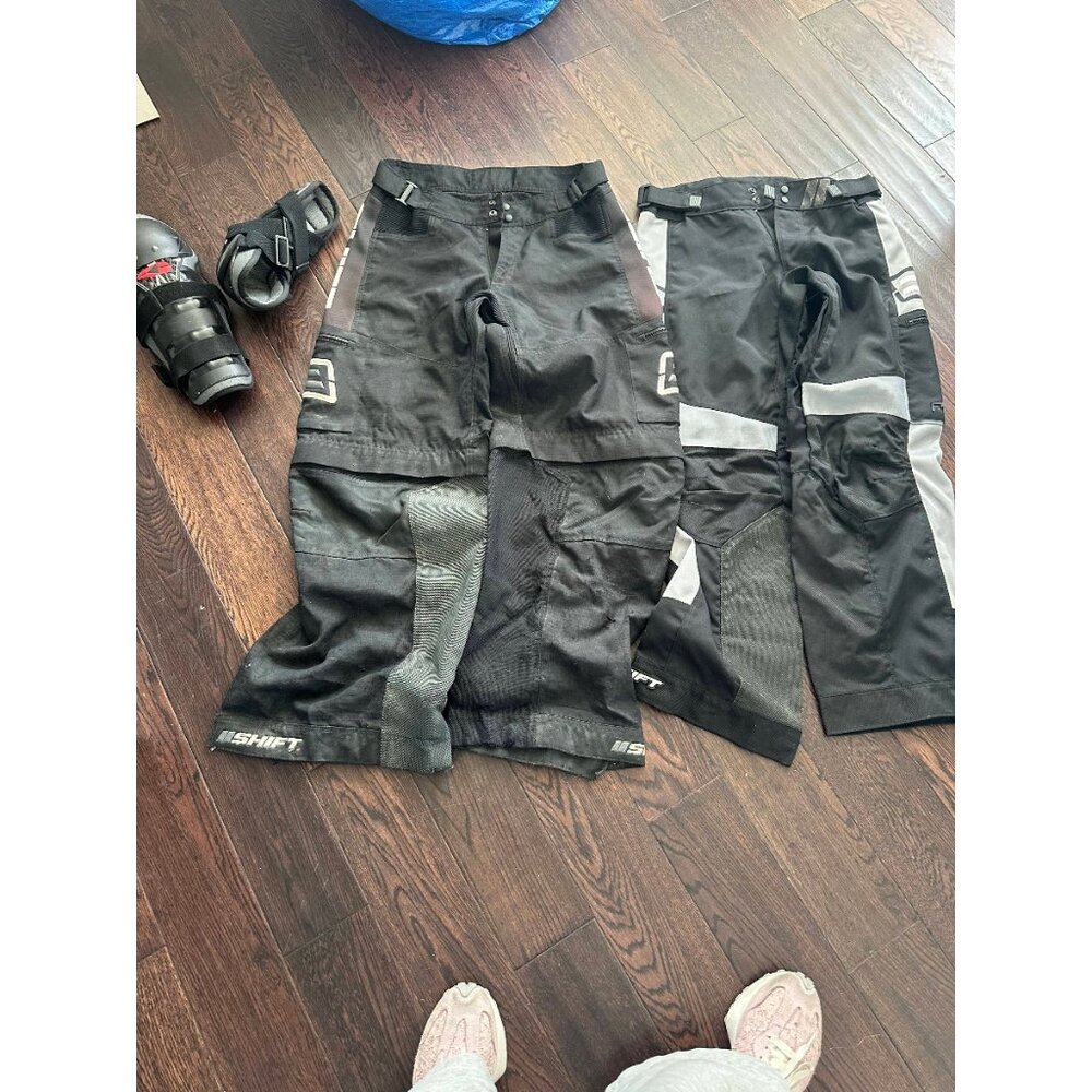 SHIFT Men’s Black Motocross Pants & Racing Jacket bundle